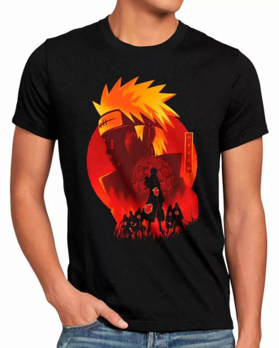 style3 Print-Shirt Herren T-Shirt Ninja Power kakashi sasuke hatake kage na günstig online kaufen