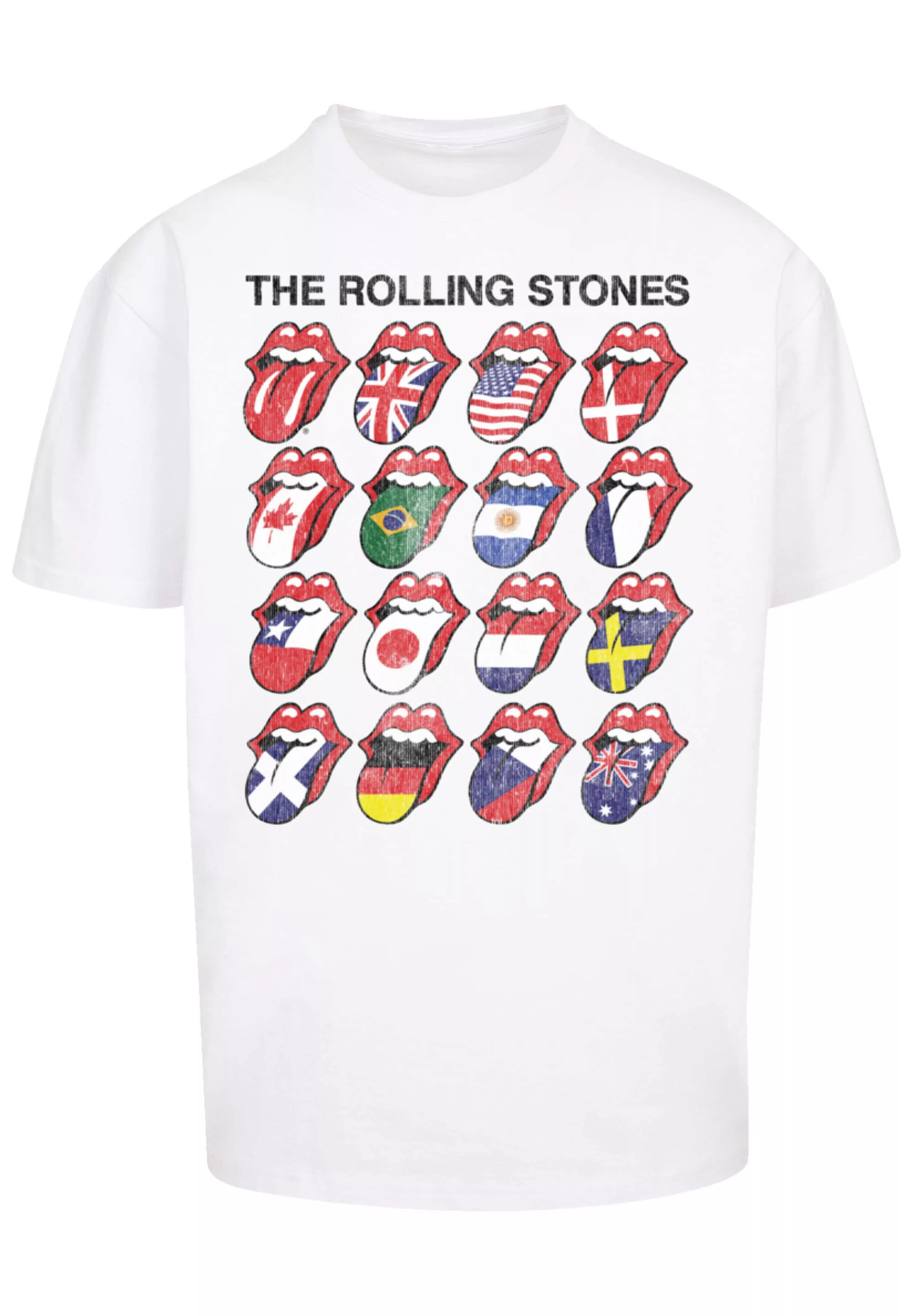 F4NT4STIC T-Shirt "The Rolling Stones Voodoo Lounge Tongues" günstig online kaufen