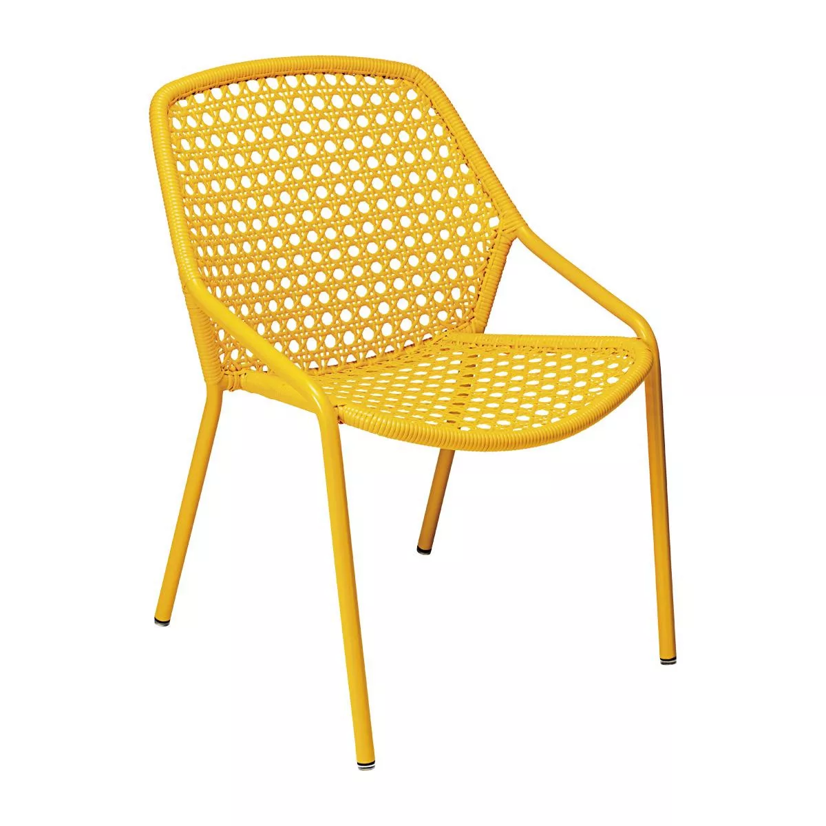 Fermob - Croisette Gartensessel - honig/Sitzfläche Polyethylen/Gestell Alum günstig online kaufen