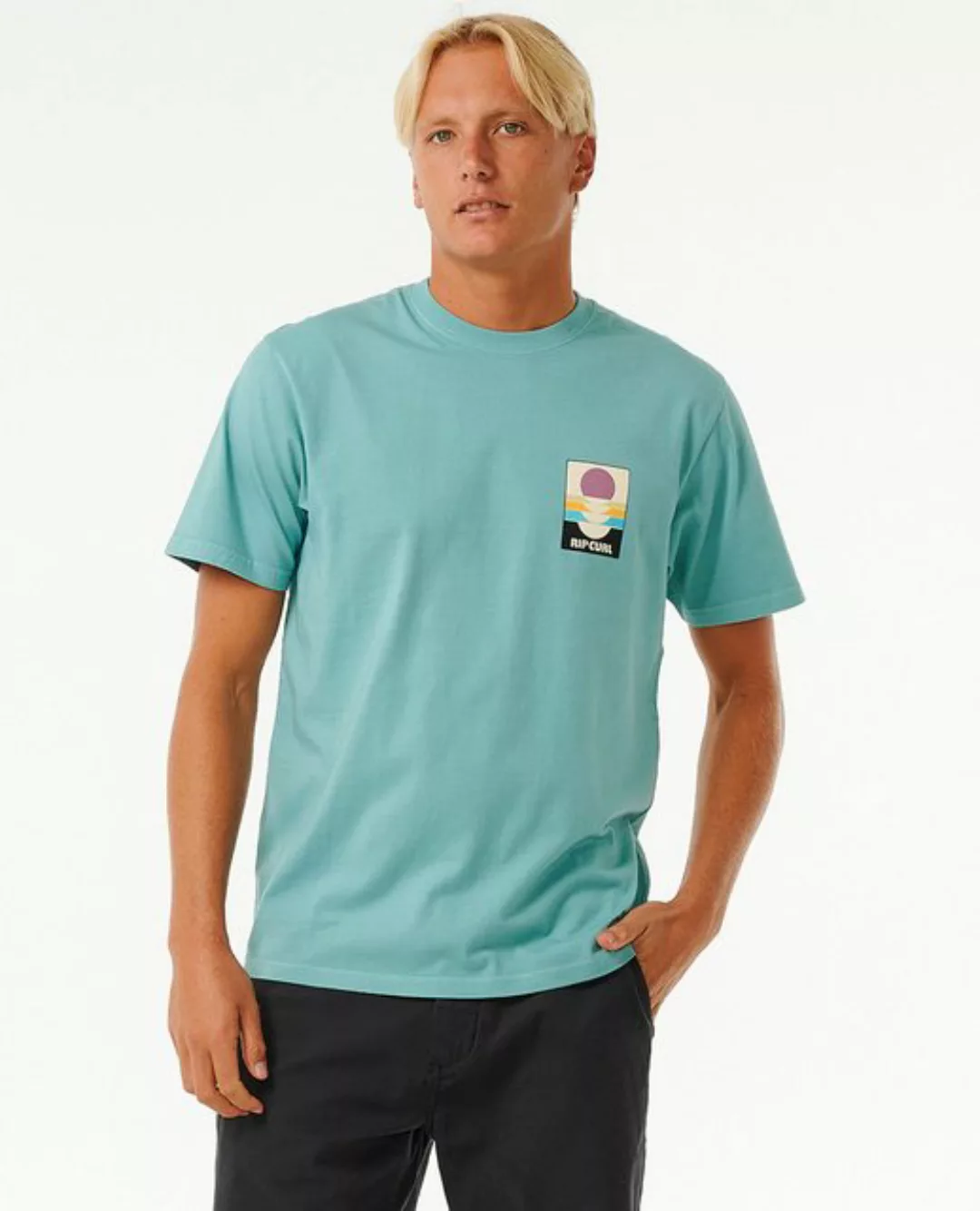 Rip Curl Print-Shirt Surf Revivial Peaking Kurzärmliges T-Shirt günstig online kaufen