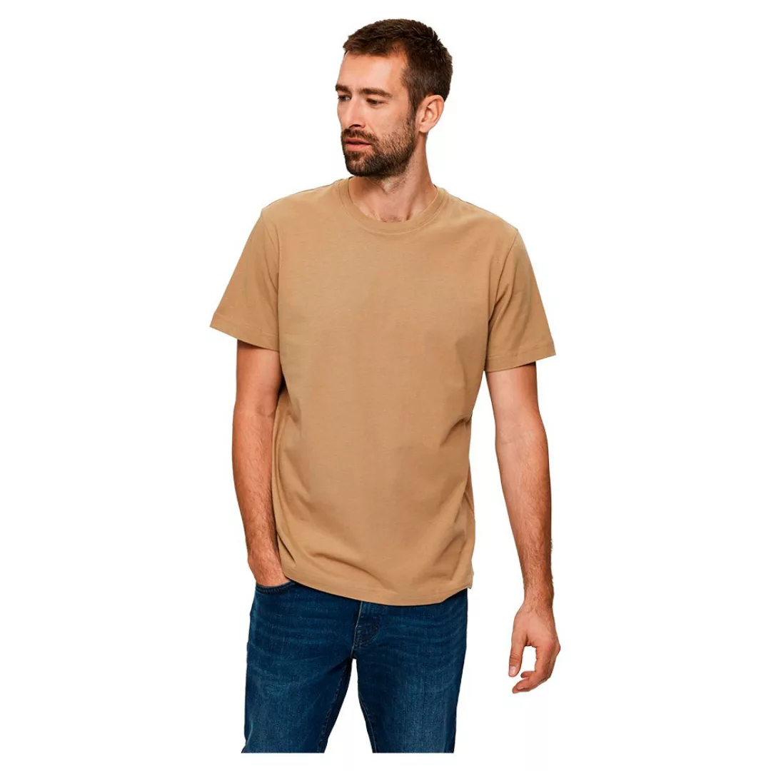 Selected Norman 180 Kurzärmliges S-t-shirt Mit O-ausschnitt S Kelp günstig online kaufen