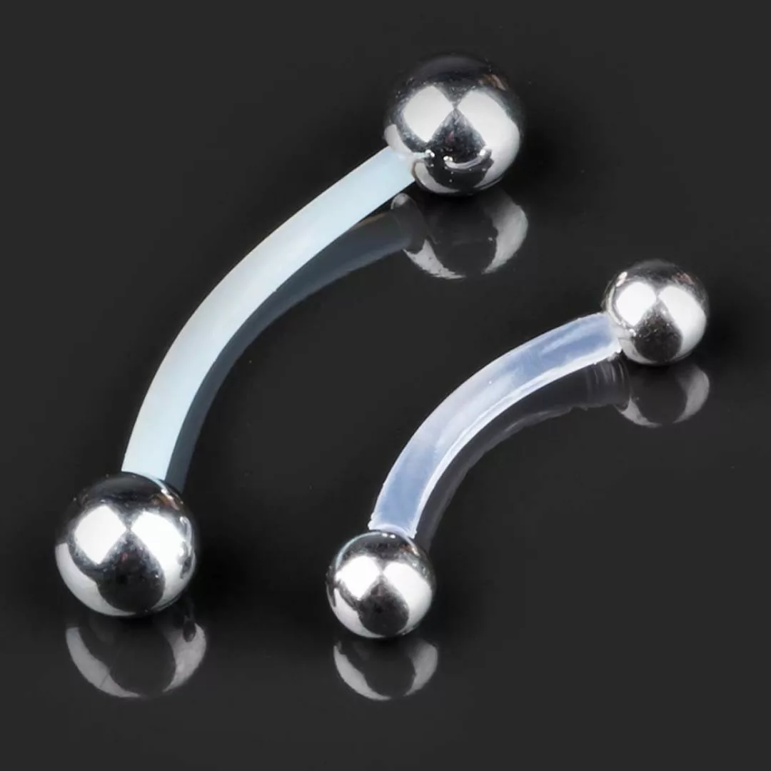 viva-adorno Augenbrauenpiercing 1,2mm Intim Piercing Banane günstig online kaufen