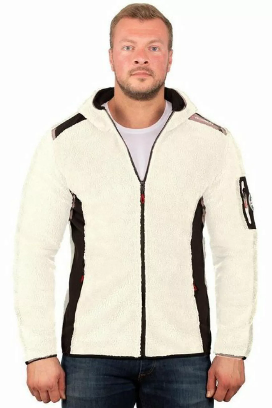 Geographical Norway Fleecejacke Herren Hoodie batufour (1-St) besonders wei günstig online kaufen