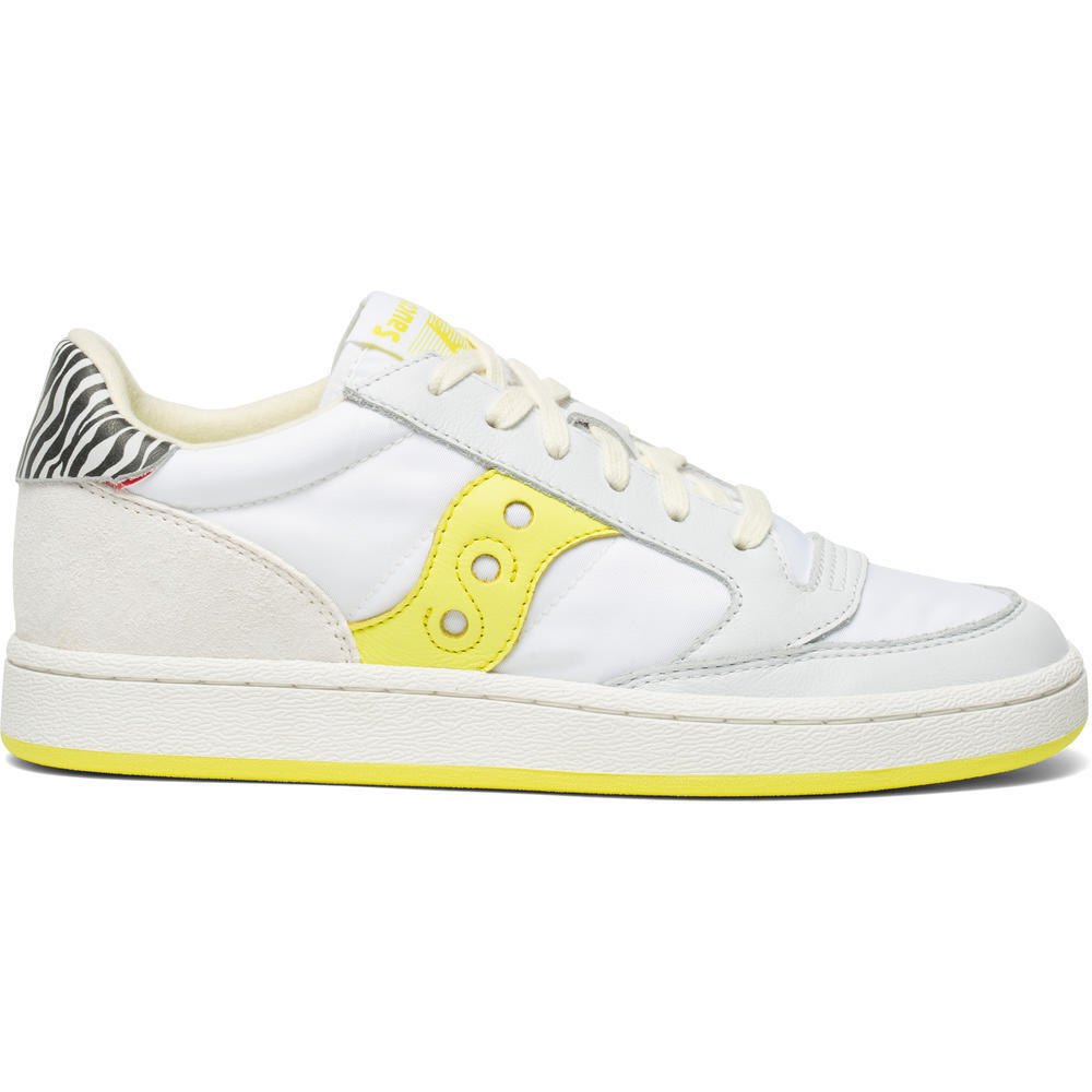 Saucony Sneaker Für Damen Saucony Jazzplatz EU 37 White / Yellow günstig online kaufen