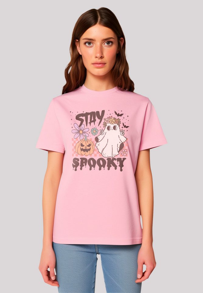 F4NT4STIC T-Shirt Retro Halloween Stay Spooky rainbow Premium Qualität, Hal günstig online kaufen