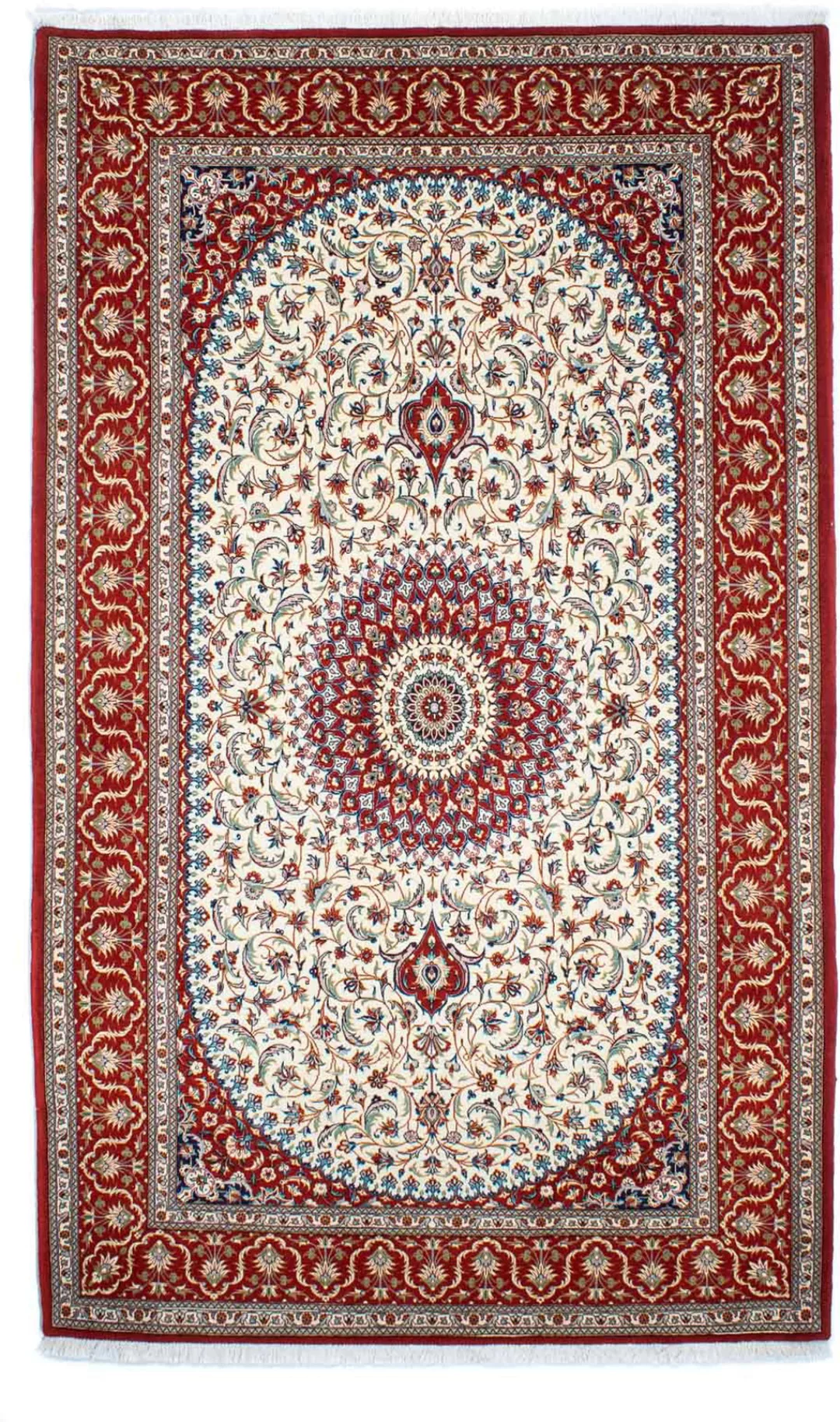 morgenland Orientteppich »Perser - Ghom - 261 x 156 cm - beige«, rechteckig günstig online kaufen