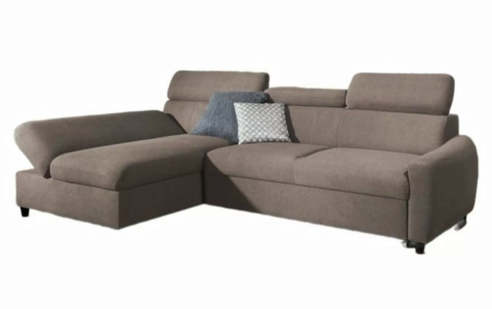 Luxusbetten24 Schlafsofa Designer Sofa Noura Mini, mit Schlaf- und Klappfun günstig online kaufen