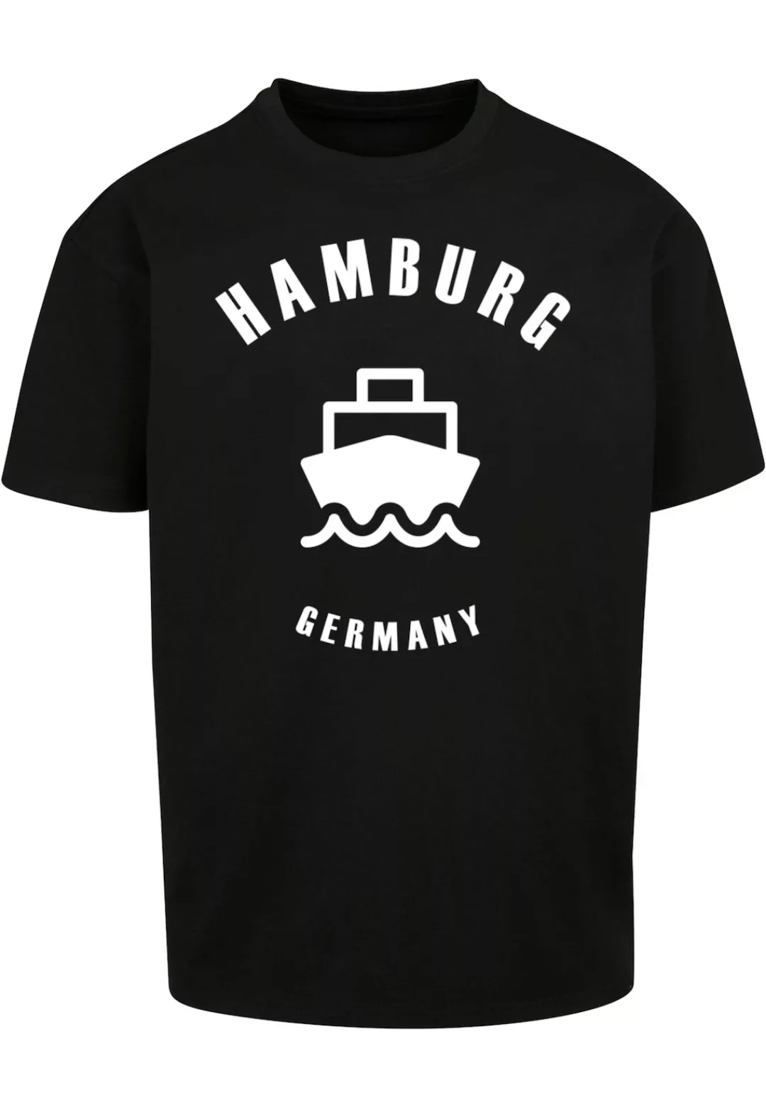 Merchcode T-Shirt "Merchcode Herren Hamburg X Heavy Oversize Tee-BY102" günstig online kaufen