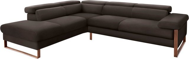 W.SCHILLIG Ecksofa "finn, Designsofa mit tollem Sitzkomfort, bequem, L-Form günstig online kaufen