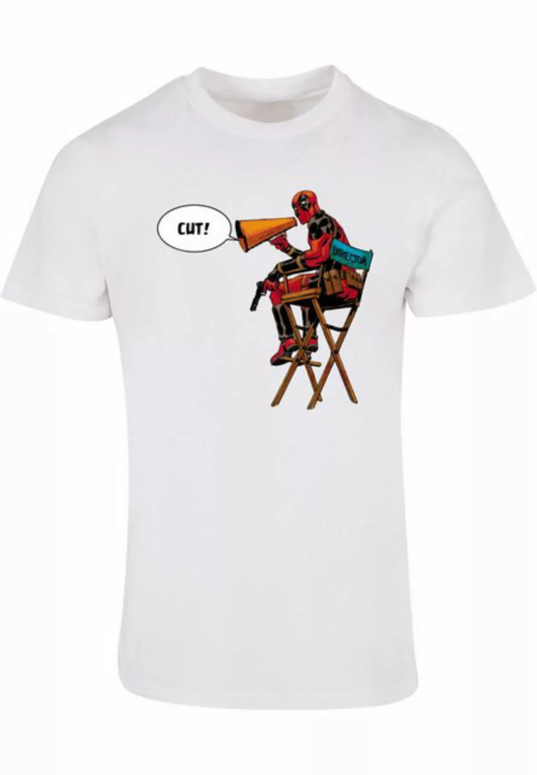 ABSOLUTE CULT T-Shirt ABSOLUTE CULT Herren Deadpool - Directors Chair T-Shi günstig online kaufen