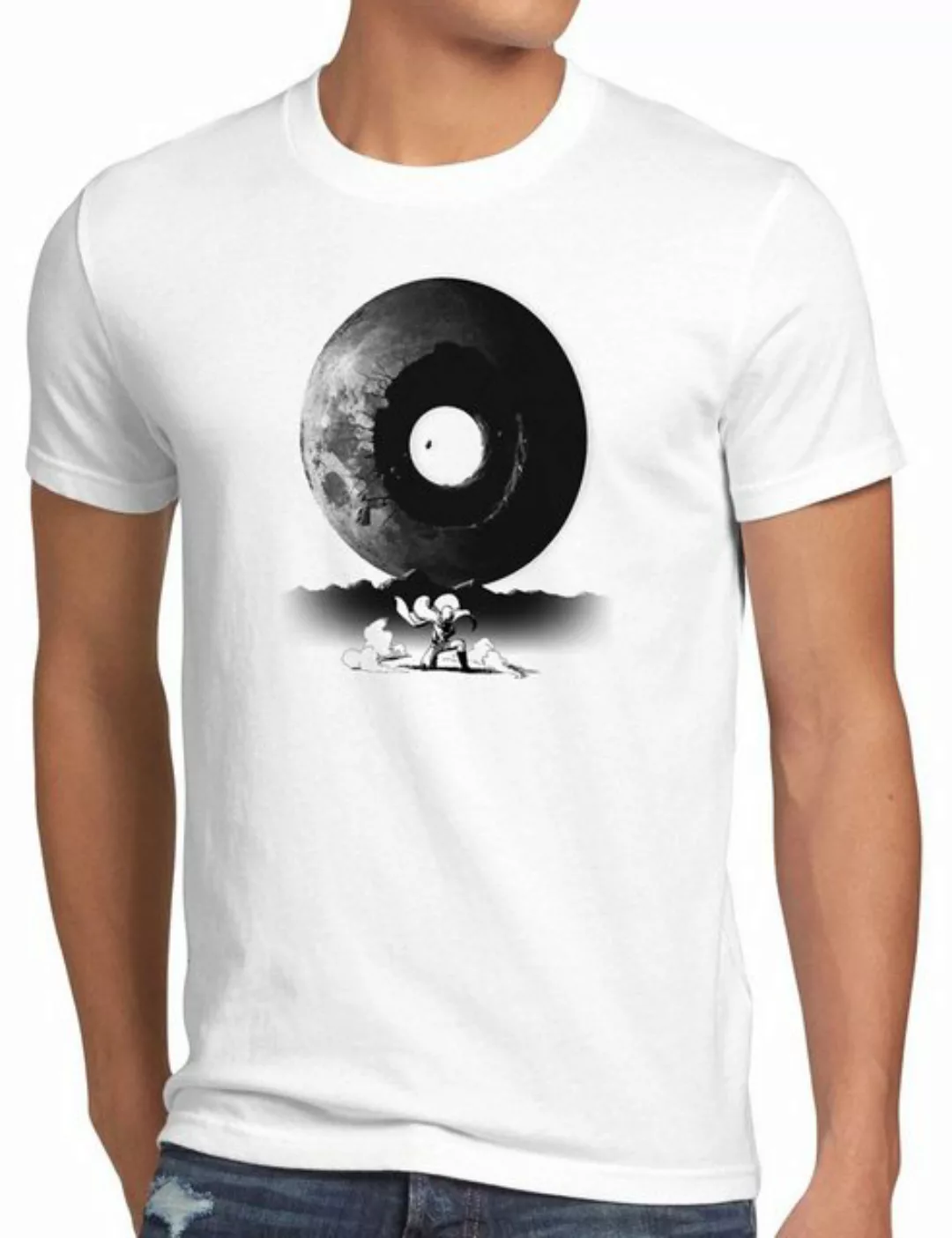 style3 Print-Shirt Herren T-Shirt Saitama Planet one punch anime manga günstig online kaufen