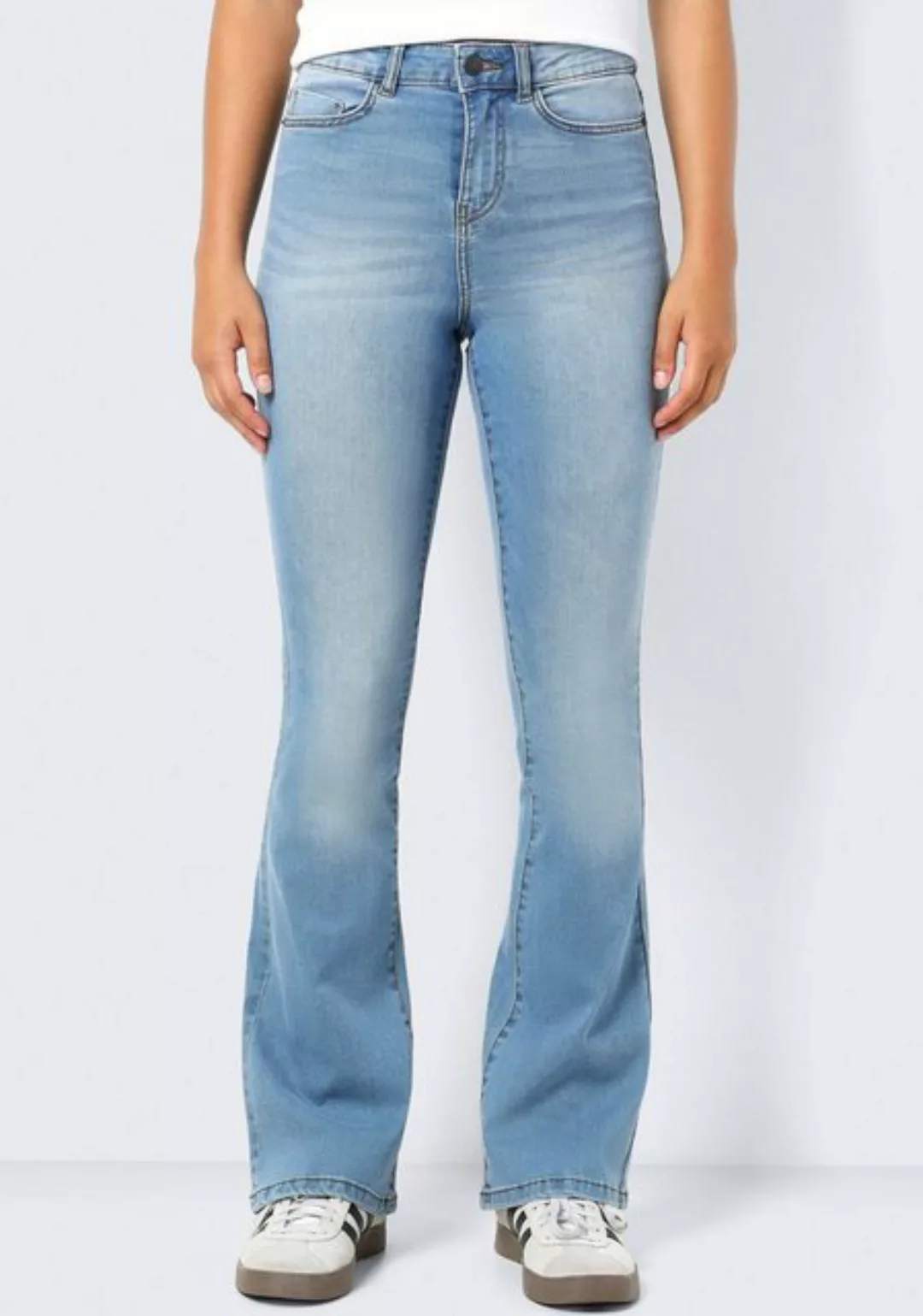 Noisy may Bootcut-Jeans NMSALLIE HW FLARE JEANS VI162LB NOOS günstig online kaufen