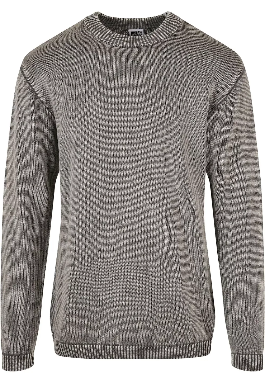 URBAN CLASSICS Rundhalspullover "Urban Classics Herren Washed Sweater", (1 günstig online kaufen