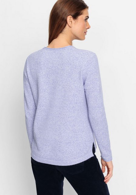 Olsen Rundhalspullover Pullover Long Sleeves günstig online kaufen