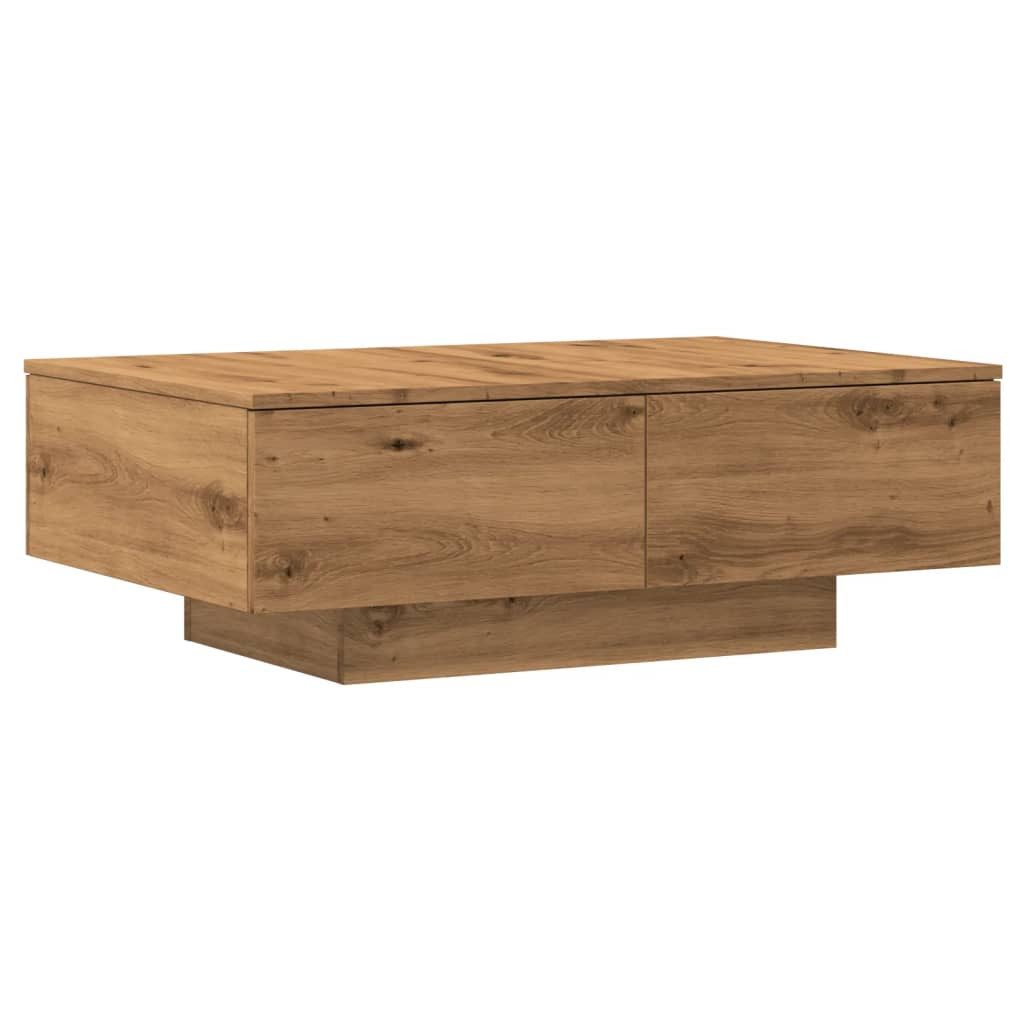 vidaXL Couchtisch, Couchtisch Artisan-Eiche 90x60x31 cm günstig online kaufen