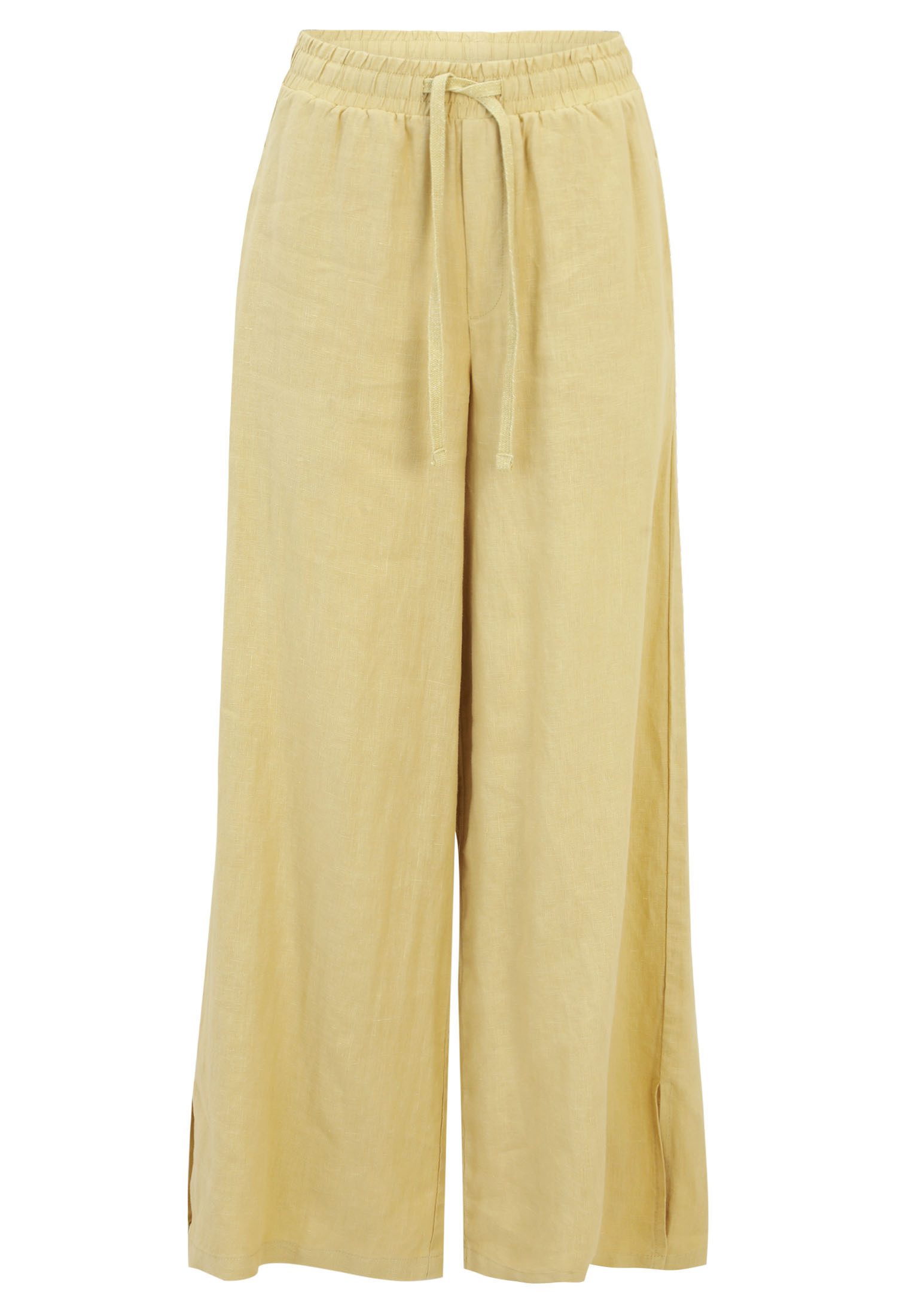 Cartoon Leinenhose "Cartoon Damen Leinenhose unifarben", Form günstig online kaufen