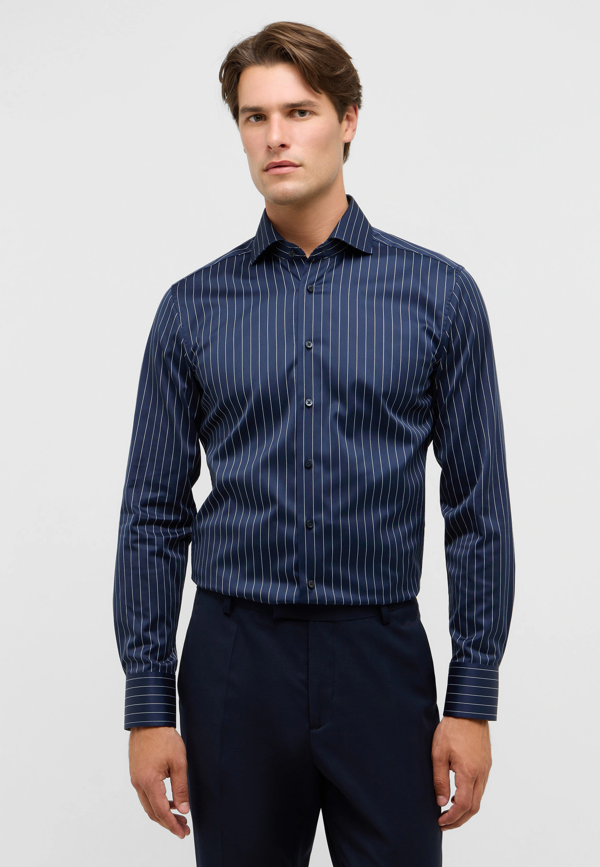 Eterna Langarmhemd "SLIM FIT", NON IRON (bügelfrei) günstig online kaufen