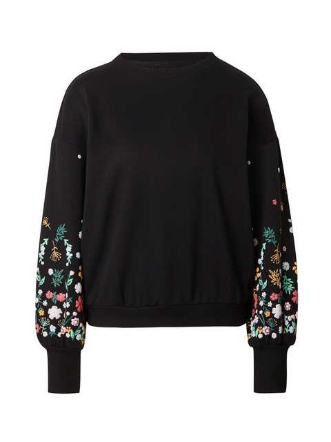 ONLY Sweatshirt "ONLBROOKE L/S O-NECK FLOWER SWT" günstig online kaufen