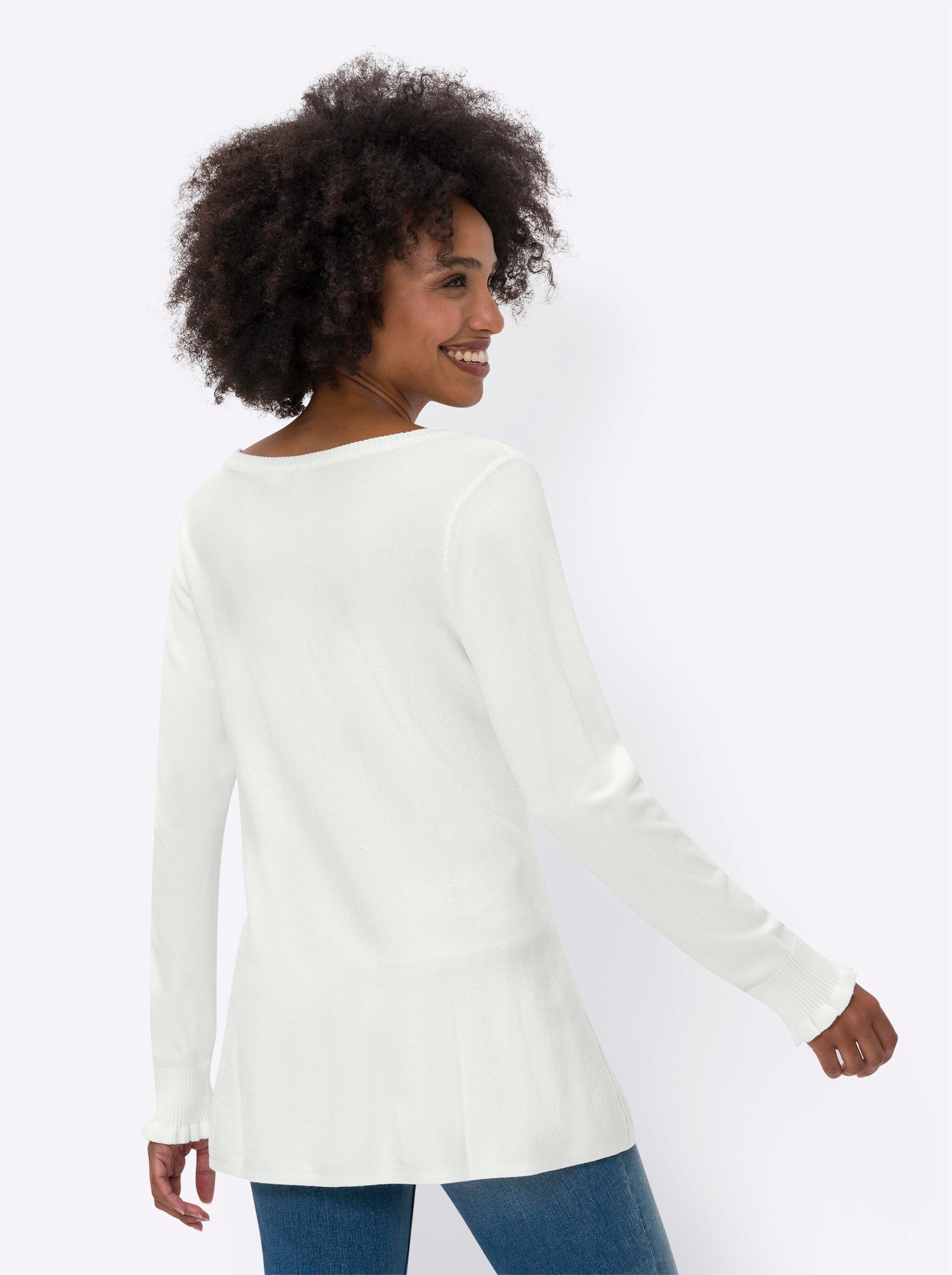 heine Strickpullover Longpullover günstig online kaufen