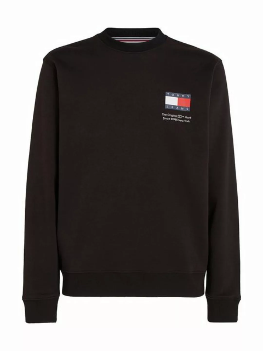 Tommy Jeans Sweatshirt TJM REG ESSENTIAL FLAG CNECK EXT Rundhals-Sweatshirt günstig online kaufen