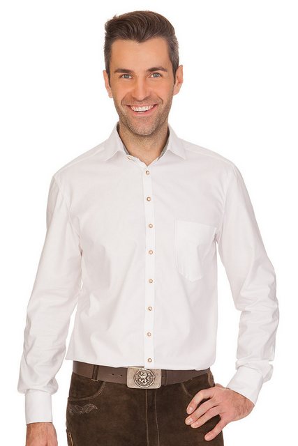 orbis Trachtenhemd Trachtenhemd - HILMAR - weiß günstig online kaufen