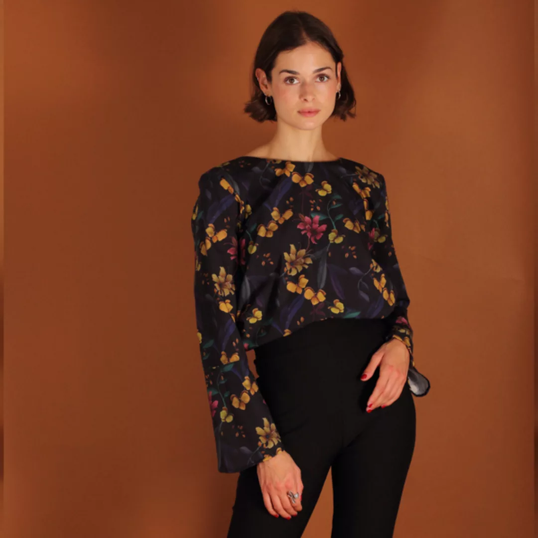 Florale Bluse Lana Aus Biobaumwolle Kba günstig online kaufen
