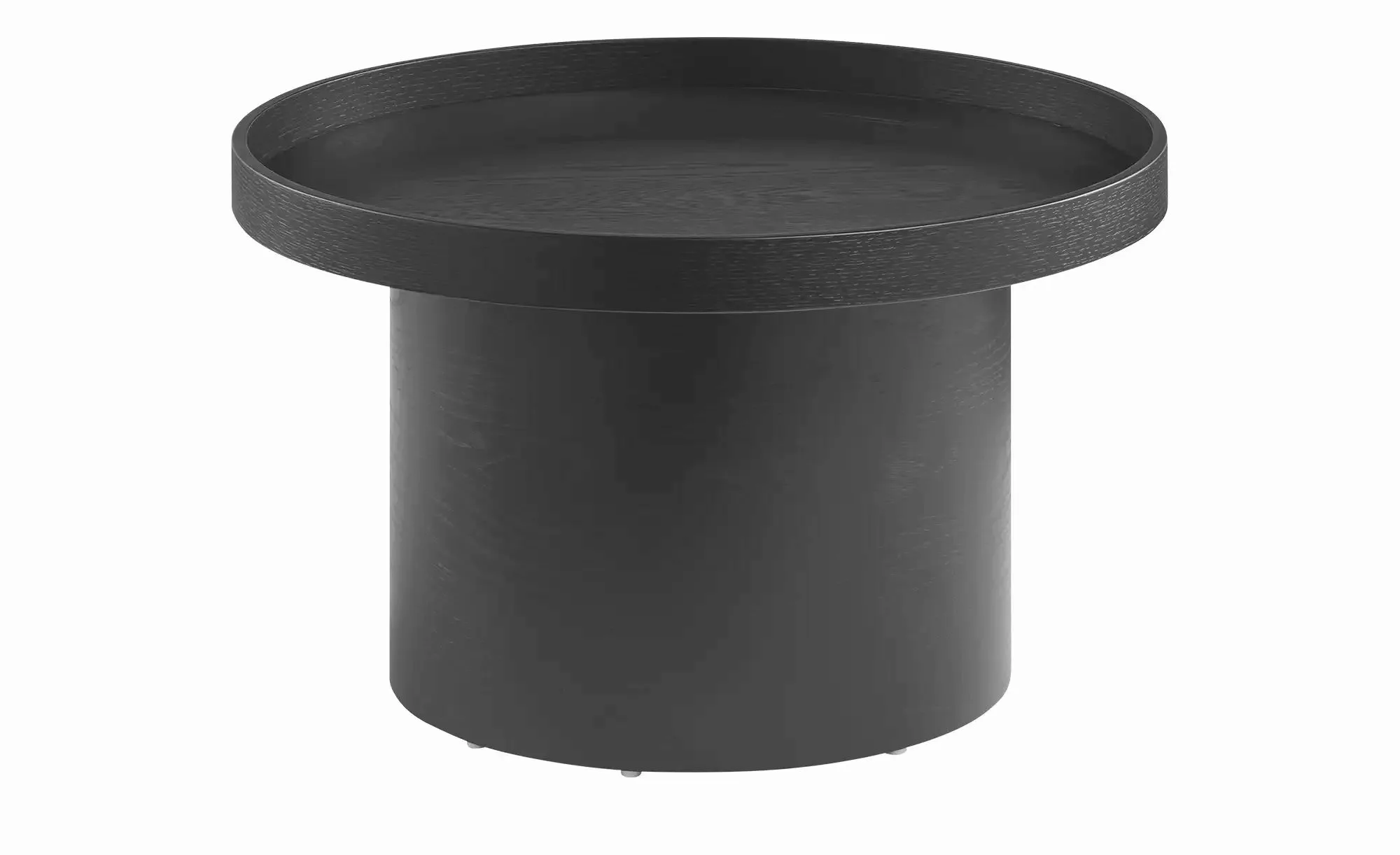 Musterring Couchtisch  JustB! ¦ schwarz ¦ Maße (cm): H: 36  Ø: 60 Tische > günstig online kaufen