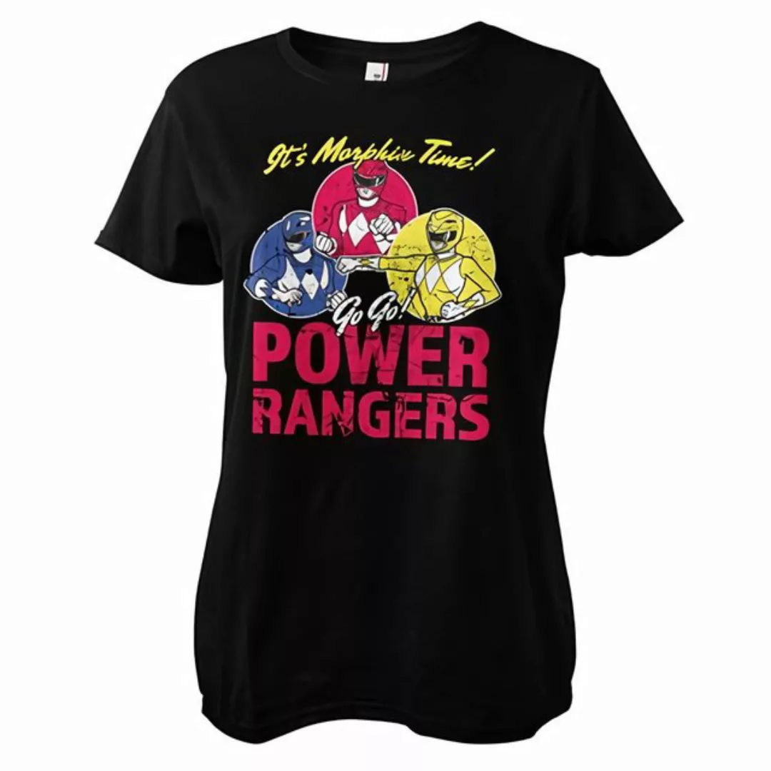 POWER RANGERS T-Shirt It'S Morphin Time Girly Tee günstig online kaufen