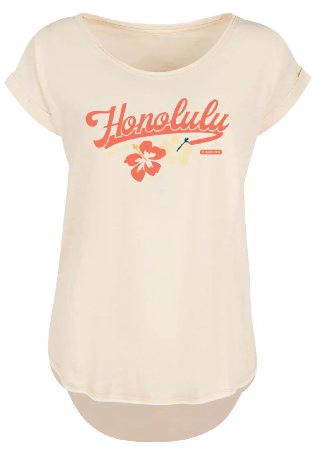 F4NT4STIC T-Shirt "PLUS SIZE Honolulu", Print günstig online kaufen