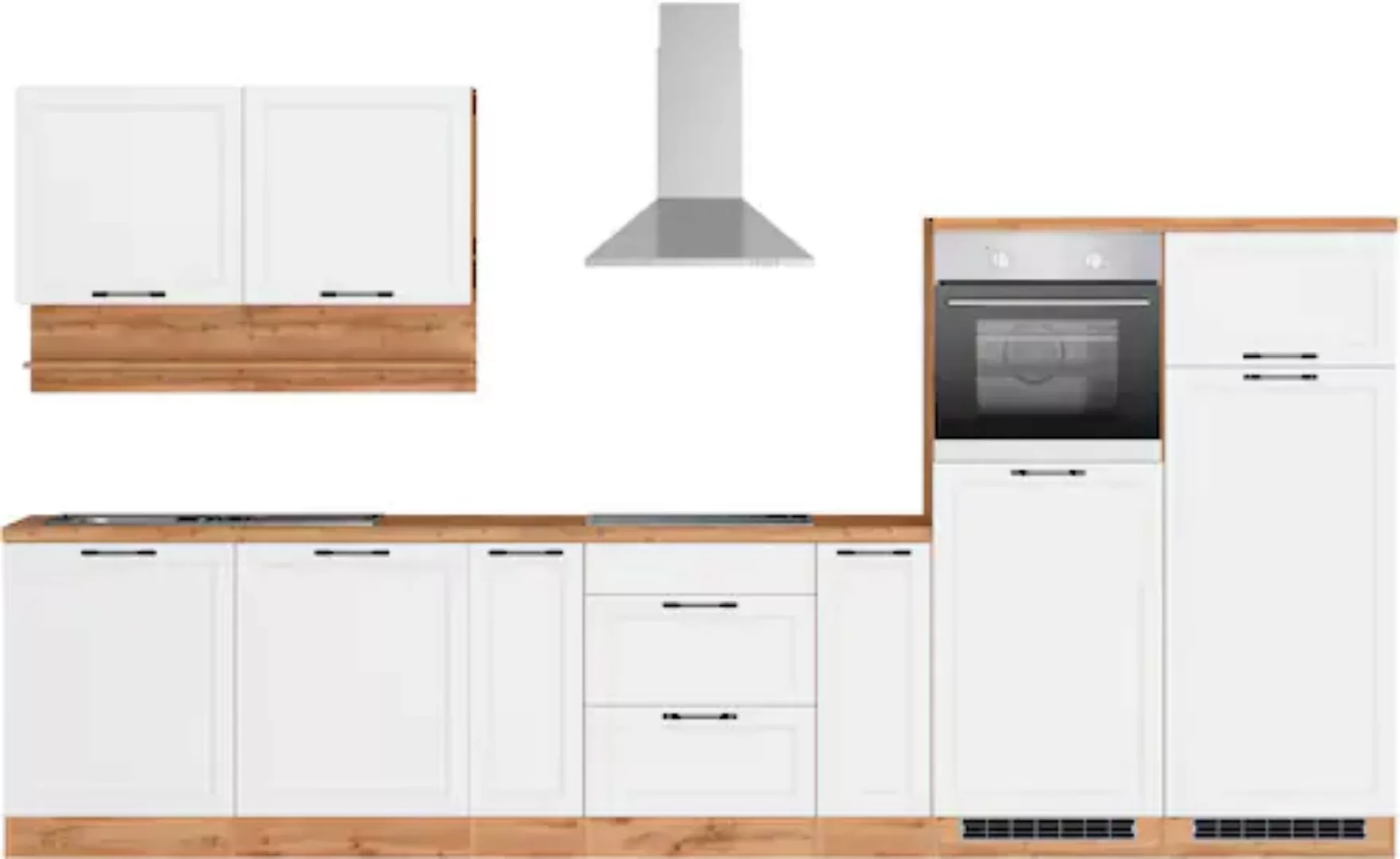KOCHSTATION Küchenzeile "KS-Lana", 360 cm breit, wahlweise mit oder ohne E- günstig online kaufen