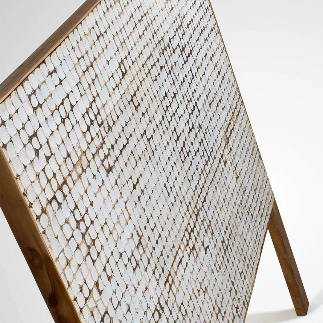Bettkopfteil aus Mangobaum Massivholz 174 cm breit günstig online kaufen
