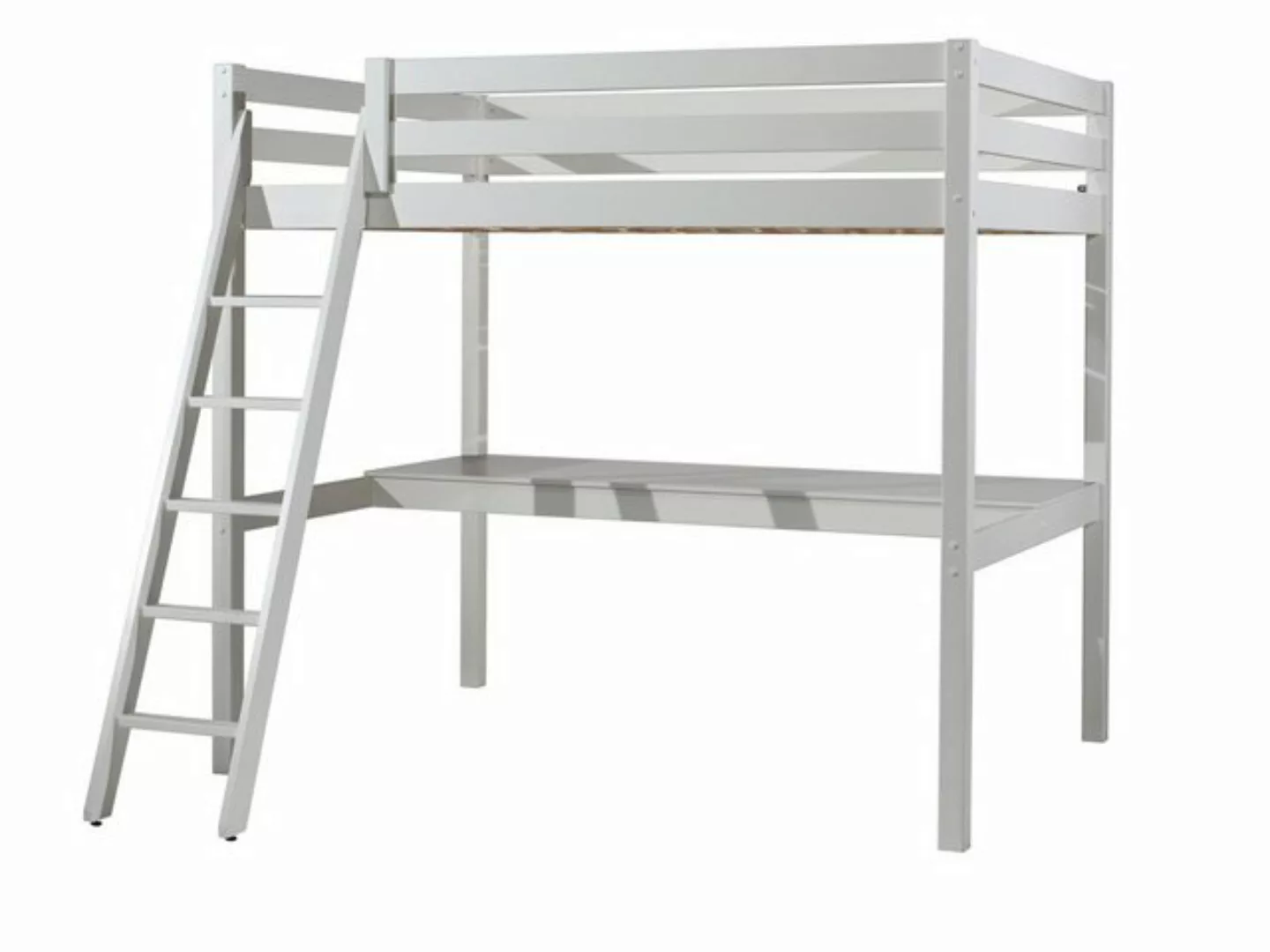 58 aufm Kessel Kinderbett Hochbett+Schreibtisch Karolina 209x215x190 Kinder günstig online kaufen