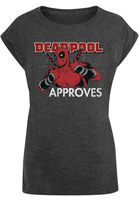ABSOLUTE CULT T-Shirt ABSOLUTE CULT Damen Ladies Deadpool - Approves T-Shir günstig online kaufen