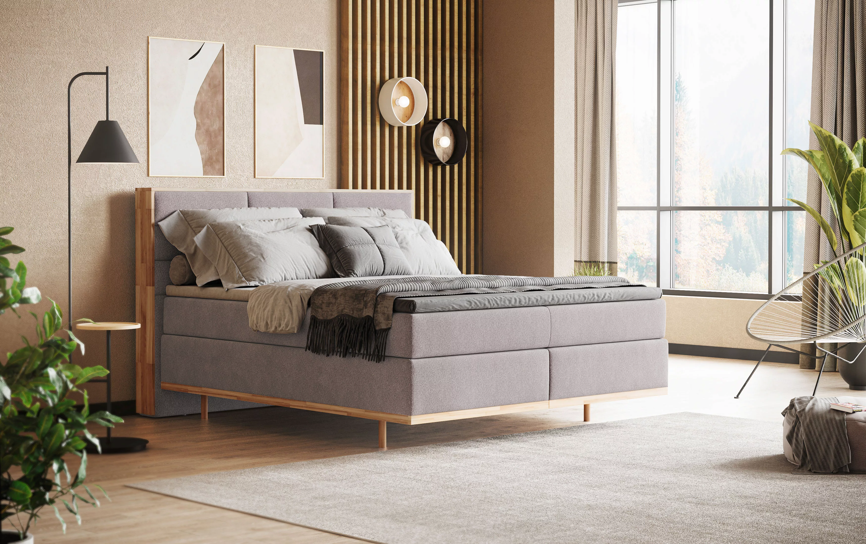 Home affaire Boxspringbett "Gribelle" günstig online kaufen