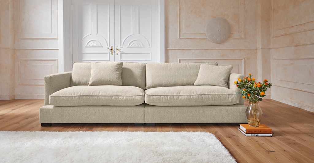 Guido Maria Kretschmer Home&Living Big-Sofa "Annera", weicher Sitzkomfort, günstig online kaufen