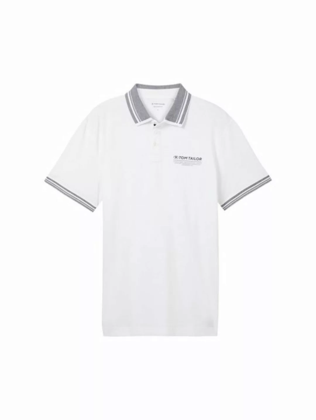 TOM TAILOR Poloshirt Polo With Details (1-tlg) günstig online kaufen