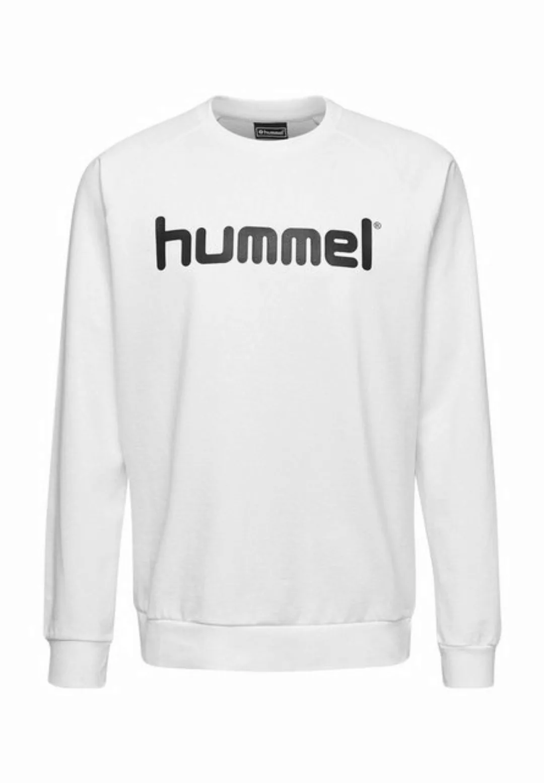 hummel Sweatshirt Logoprint Sport Sweatshirt Pullover mit Raglanärmel 7250 günstig online kaufen