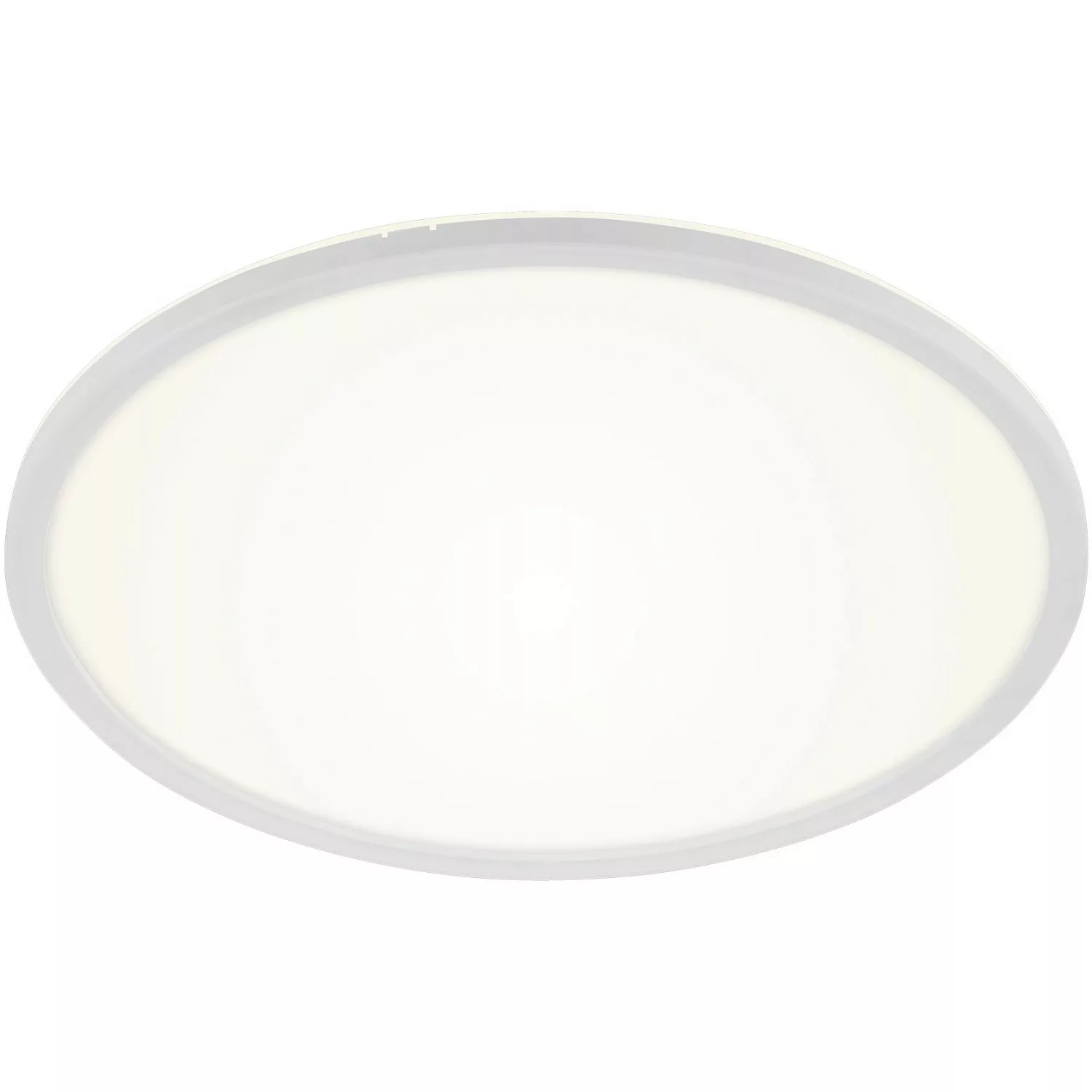 Brilo LED-Deckenleuchte Slim 22 W Rund Weiß günstig online kaufen