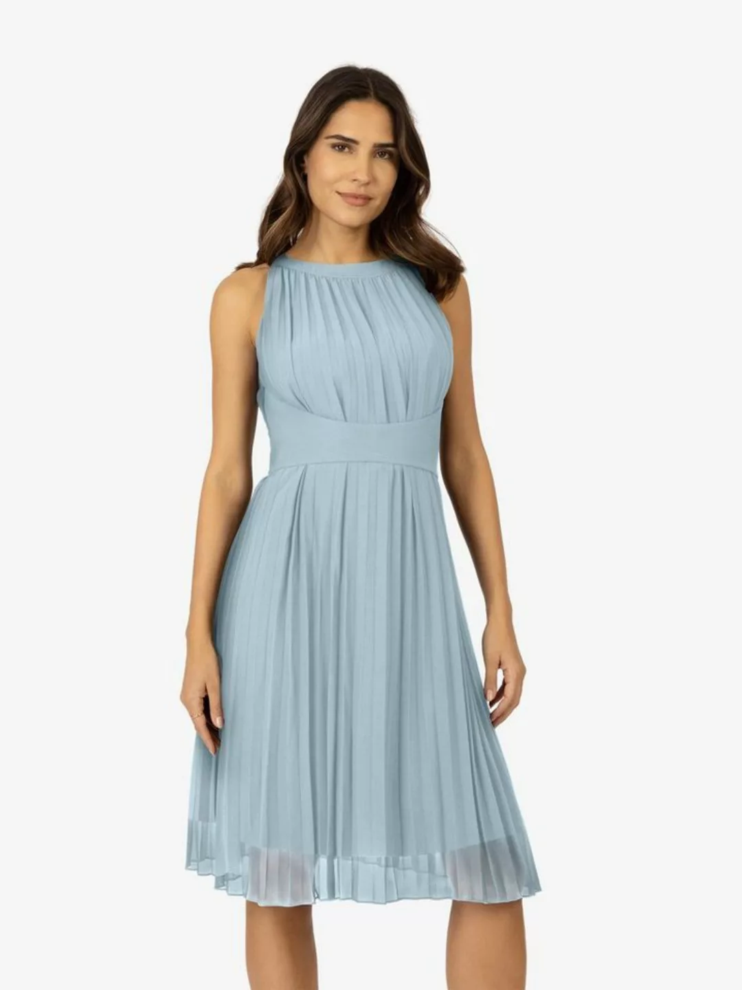 Apart Abendkleid aus leicht körnigem, plissiertem Chiffon günstig online kaufen