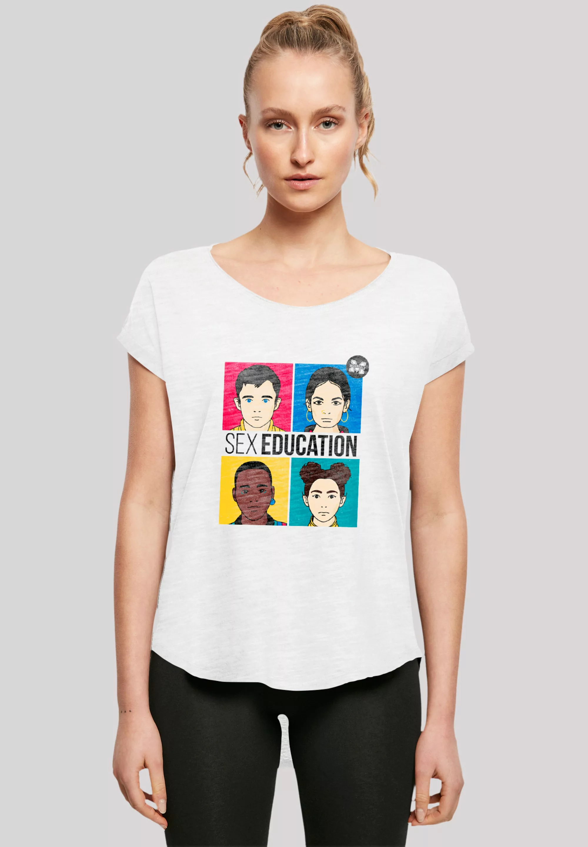 F4NT4STIC T-Shirt "Sex Education Teen Illustrated Netflix TV Series", Premi günstig online kaufen