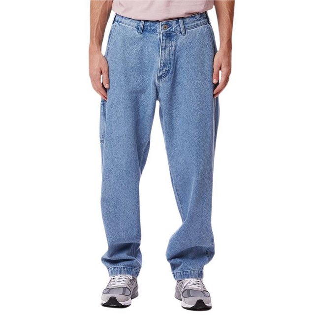 OBEY Relax-fit-Jeans Hose Obey Hardwork Carpenter Denim, G 29, F light indi günstig online kaufen
