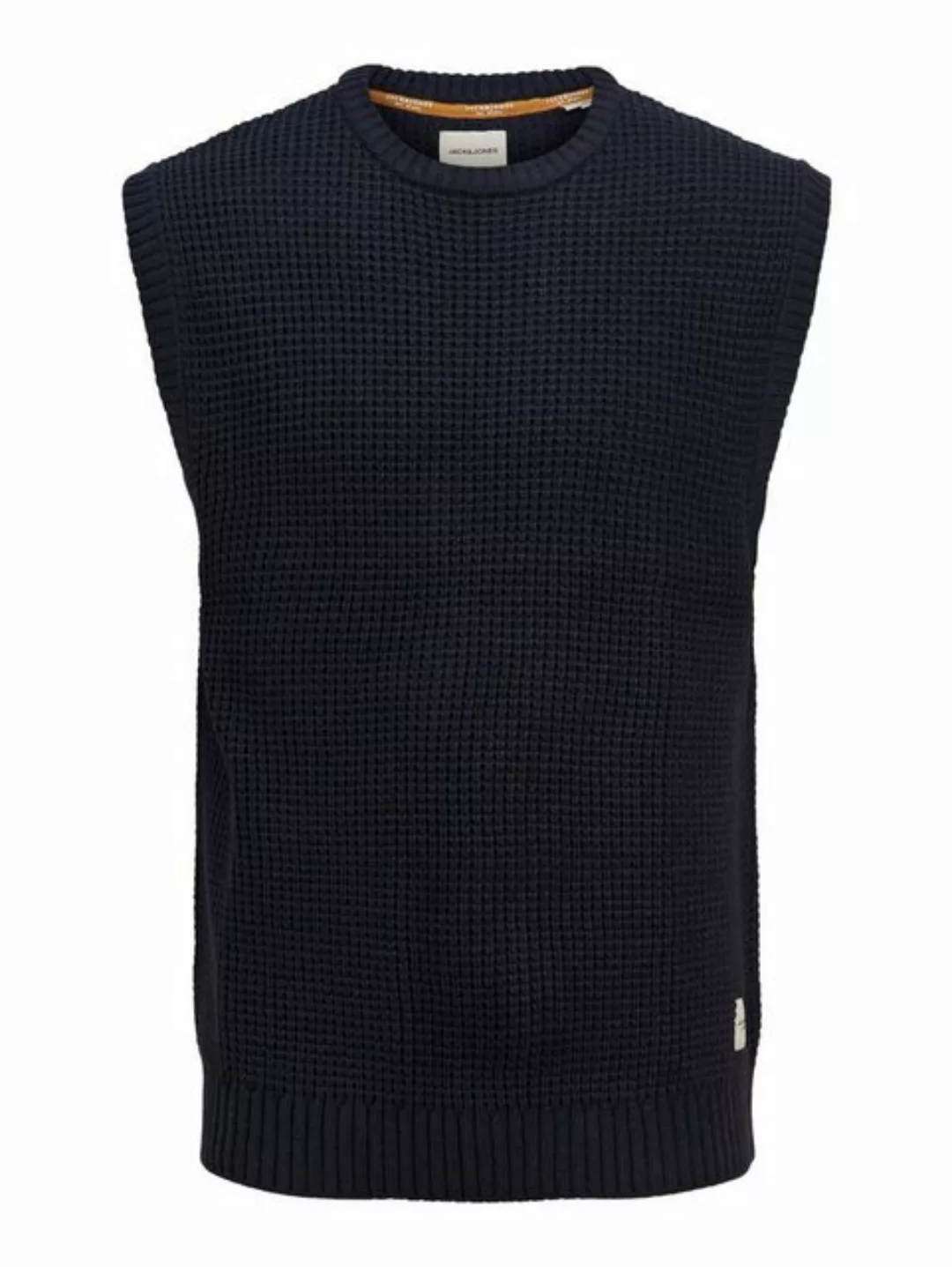 Jack & Jones Strickpullover Grobstrick Pullunder Warmer Pullover ohne Ärmel günstig online kaufen