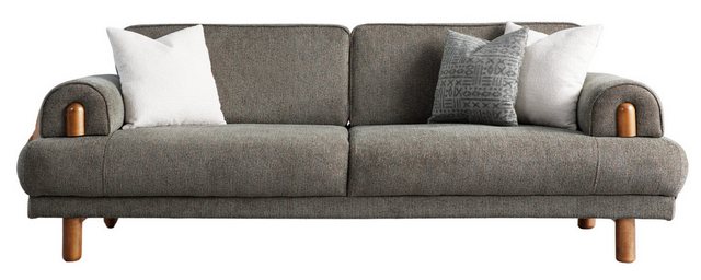 Villa Möbel Sofa Fly, 1 Stk. 3-Sitzer, Hand Made Quality, pflegeleichter St günstig online kaufen