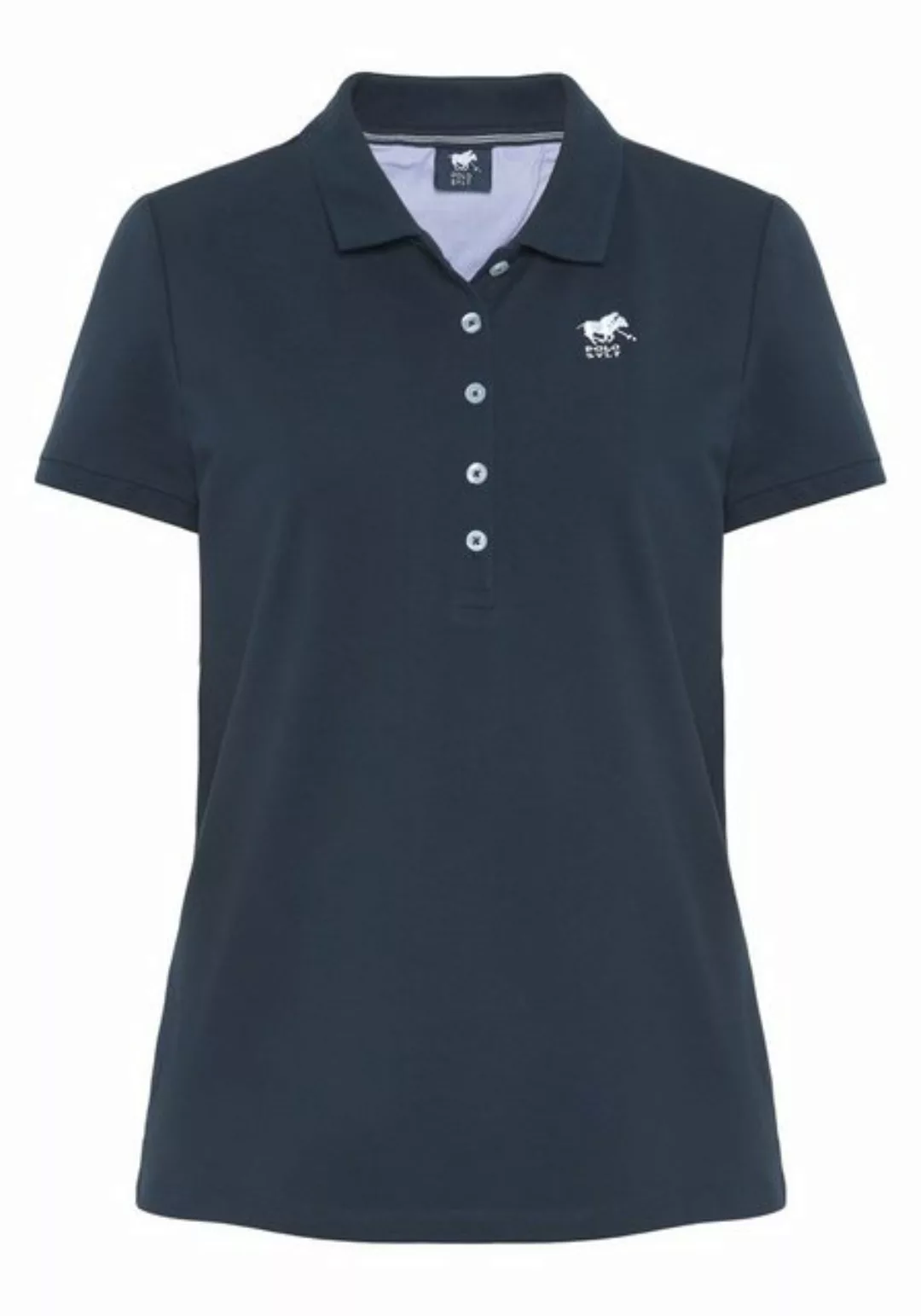 Polo Sylt Poloshirt mit langer Knopfleiste günstig online kaufen