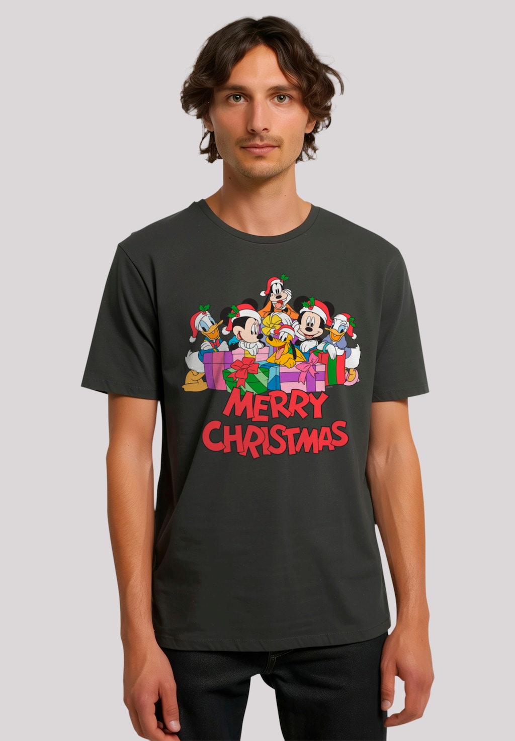 F4NT4STIC T-Shirt "Disney Micky Maus And Friends Christmas", Premium Qualit günstig online kaufen