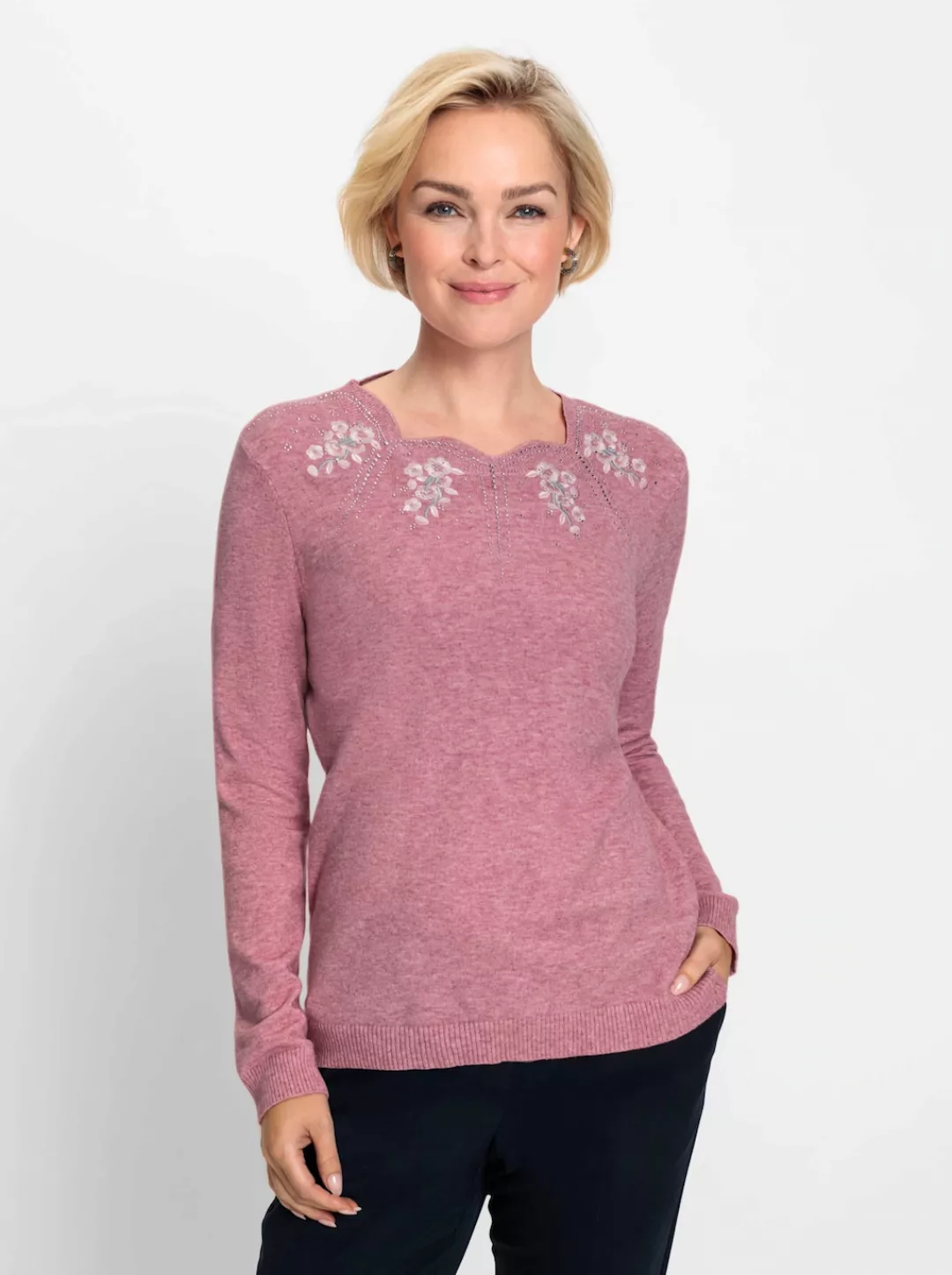 Classic Strickpullover "Pullover" günstig online kaufen