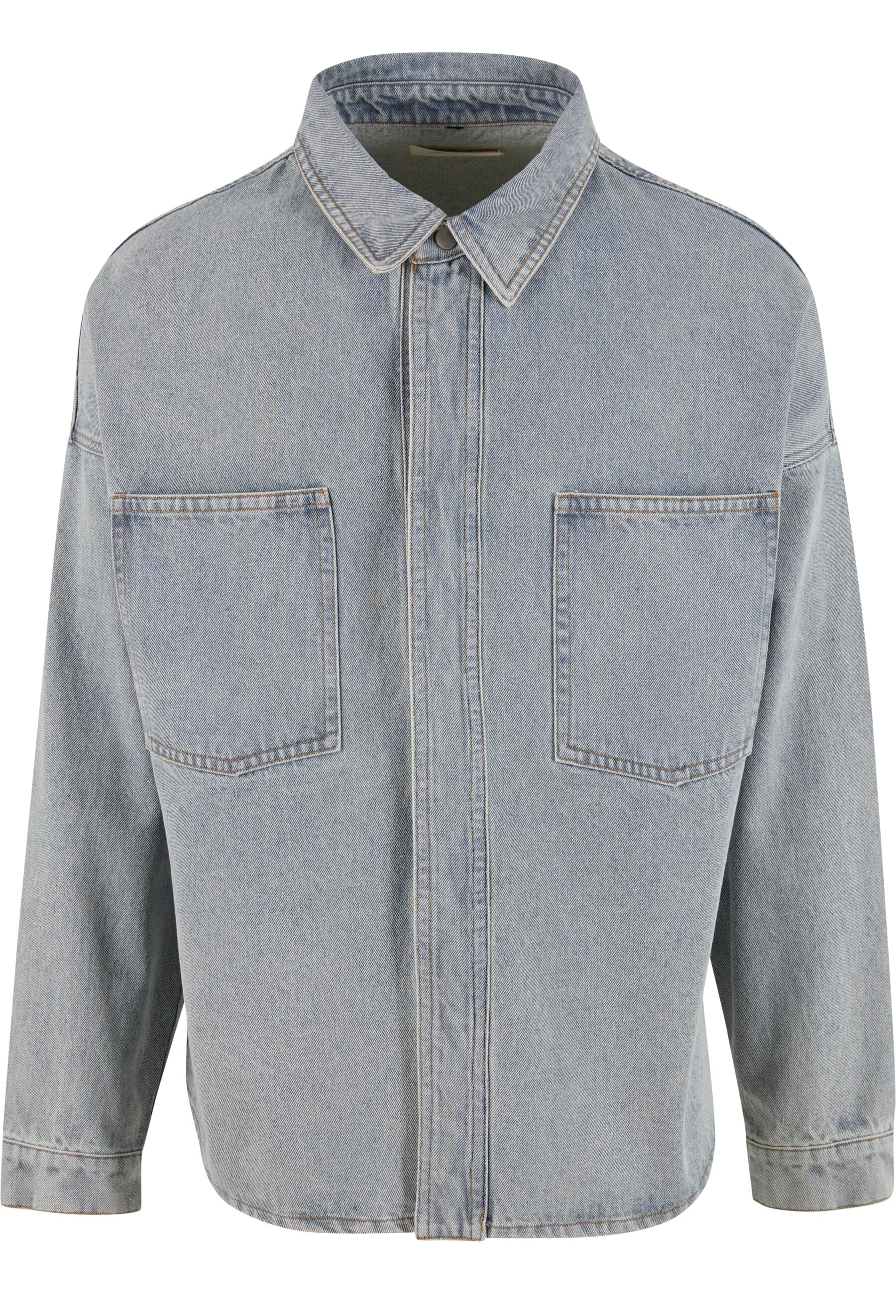 Another Cotton Lab Langarmhemd "Another Cotton Lab Oversized Jeans Over Shi günstig online kaufen