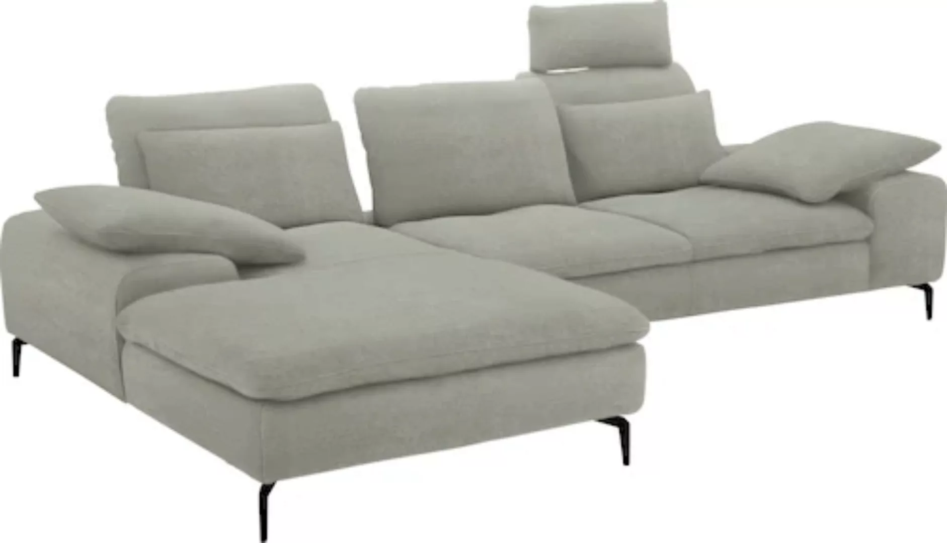 W.SCHILLIG Ecksofa »valentinoo«, (Set), inklusive Hocker, mit Sitztiefenver günstig online kaufen