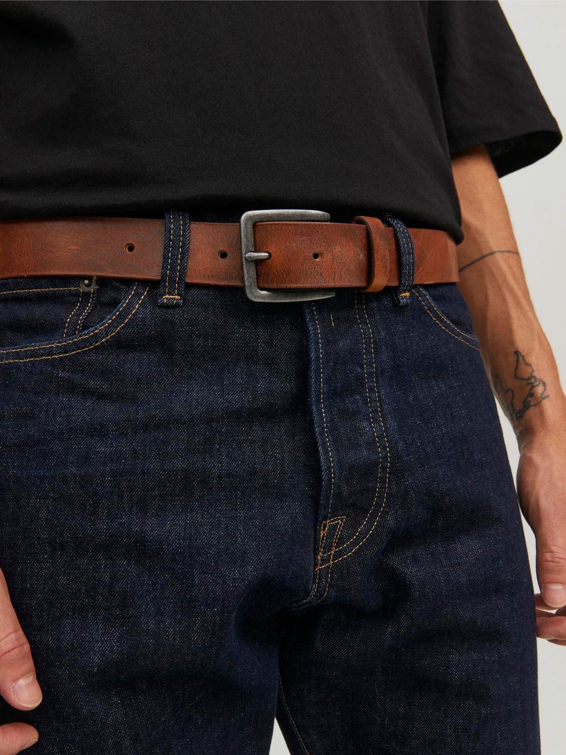 Jack & Jones Ledergürtel günstig online kaufen