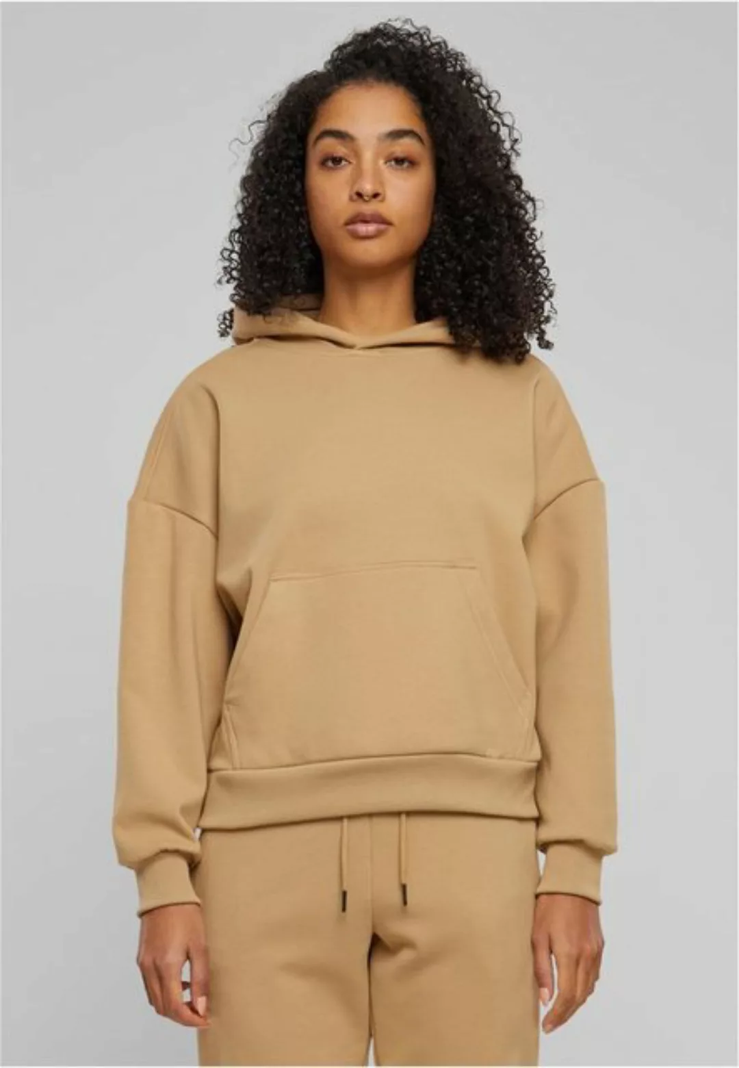 URBAN CLASSICS Kapuzenpullover Urban Classics Damen Ladies Cozy Oversized H günstig online kaufen